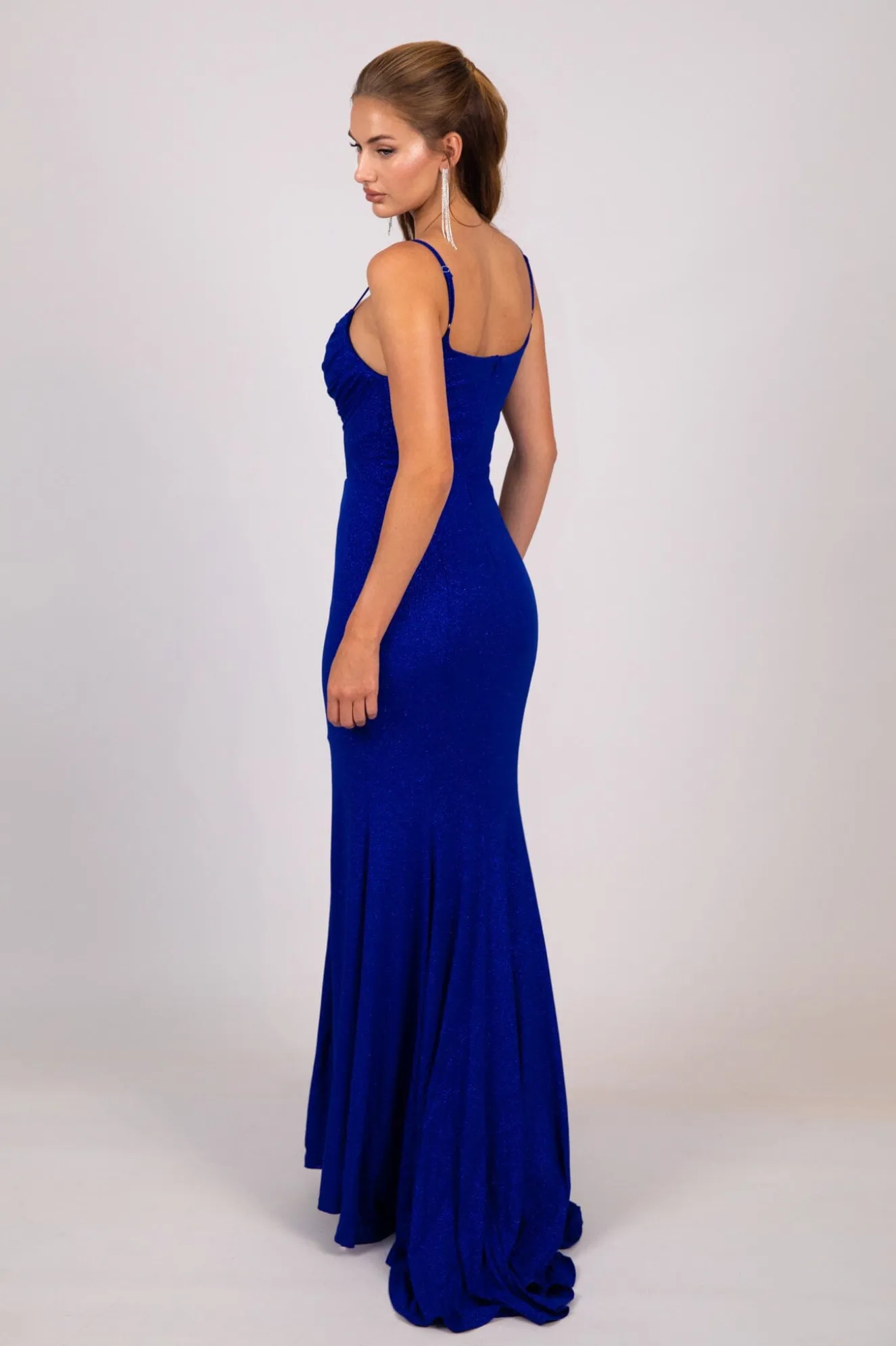 Angela Gown - Shimmer Blue