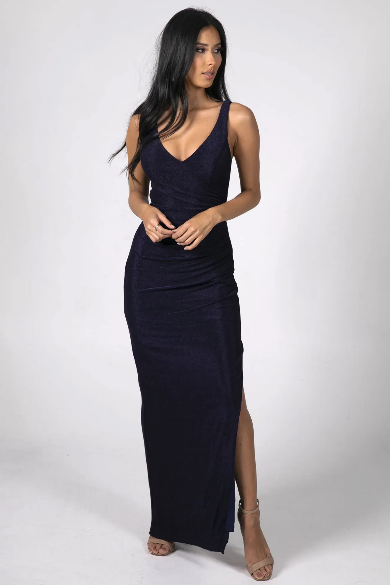 Aspen Maxi Dress - Navy