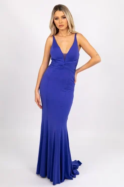 Clara Gown in Electric Blue (XS - Clearance Sale)