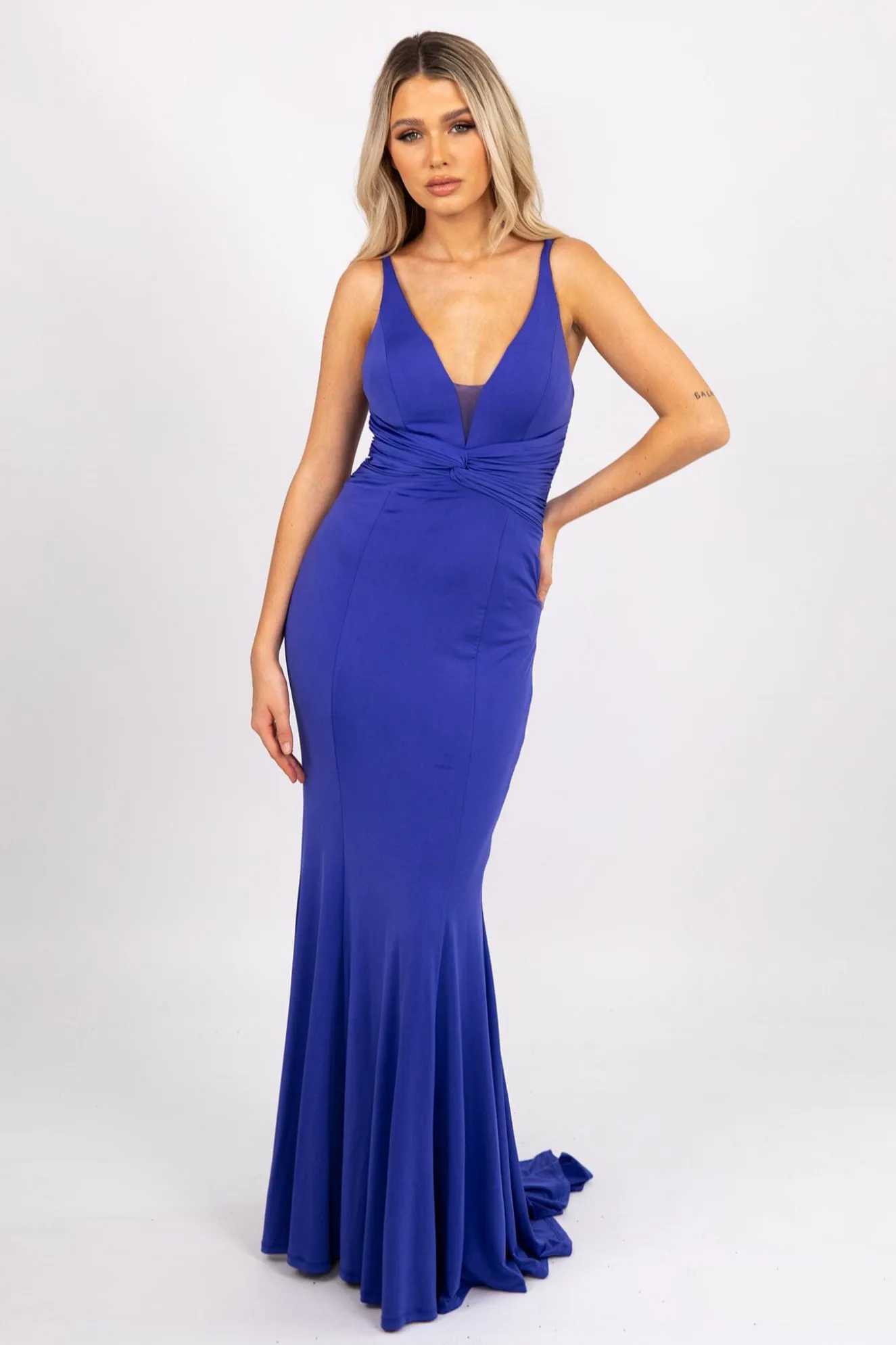 Clara Gown in Electric Blue (XS - Clearance Sale)