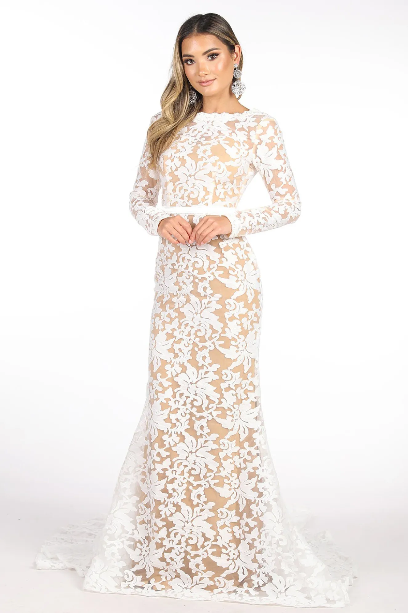 Frances Long Sleeve Gown