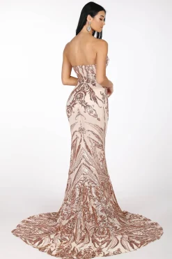 Gianna Gown - Rose Gold