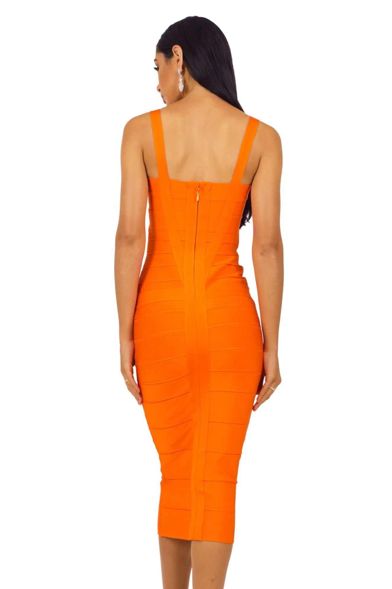 Hannah Dress - Orange