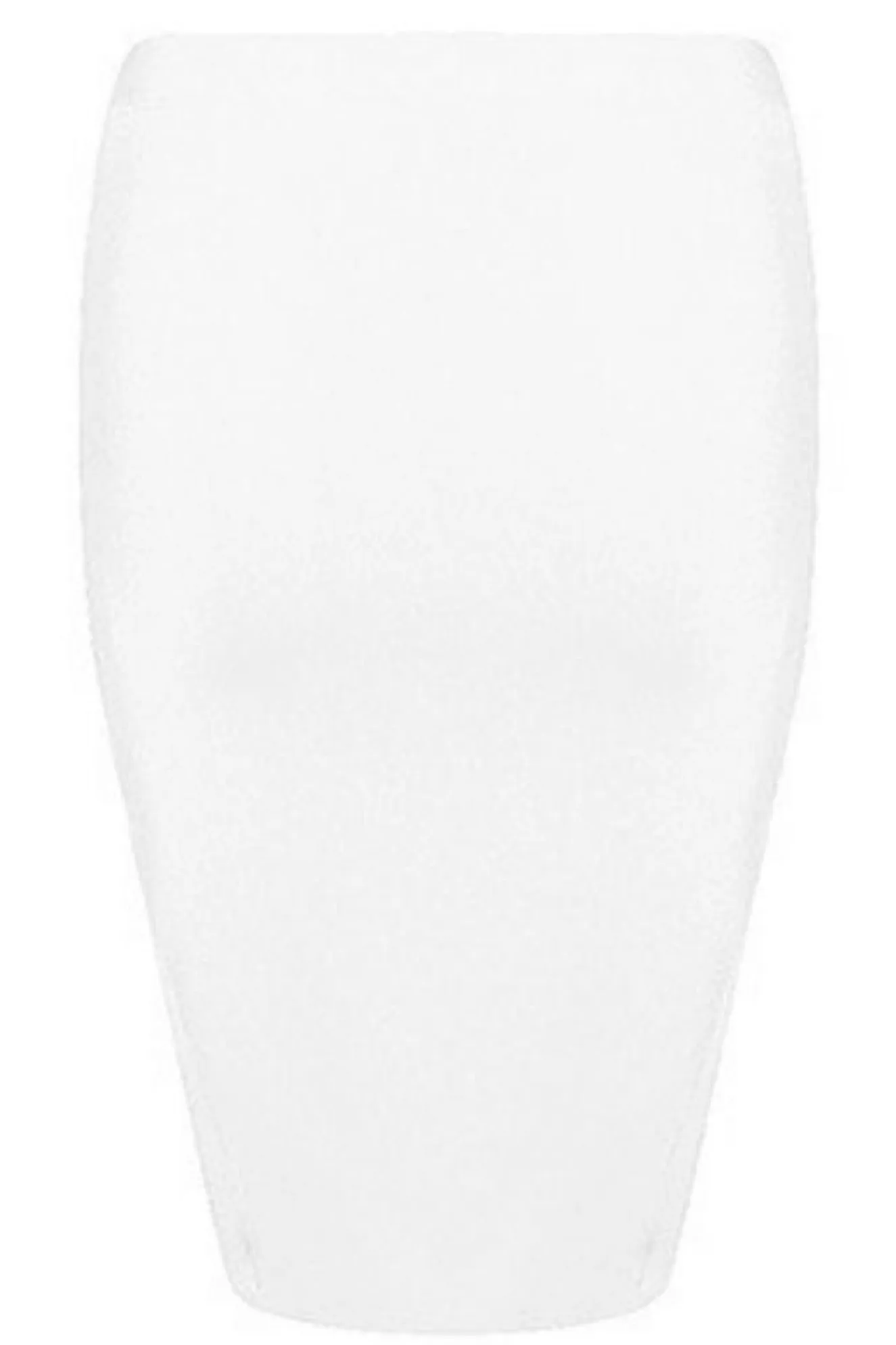 Midi Pencil Bandage Skirt - Nude/White/Black