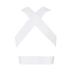 Milan Crop Top - White