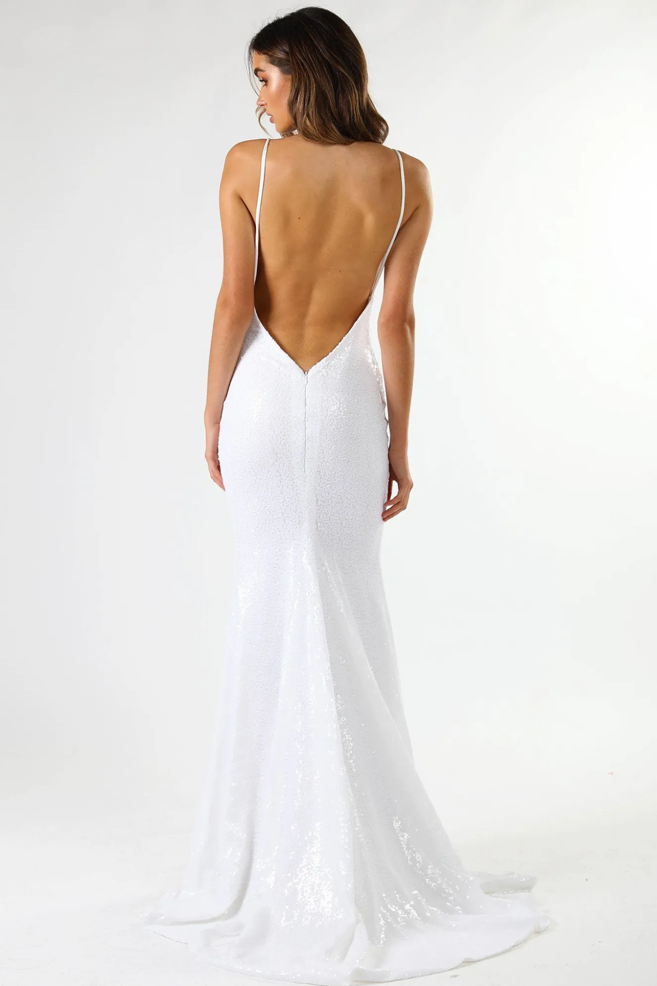 Roselle Gown - White