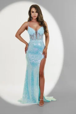 Style PS211X in Light Blue by Portia & Scarlett (M - Clearance Sale)