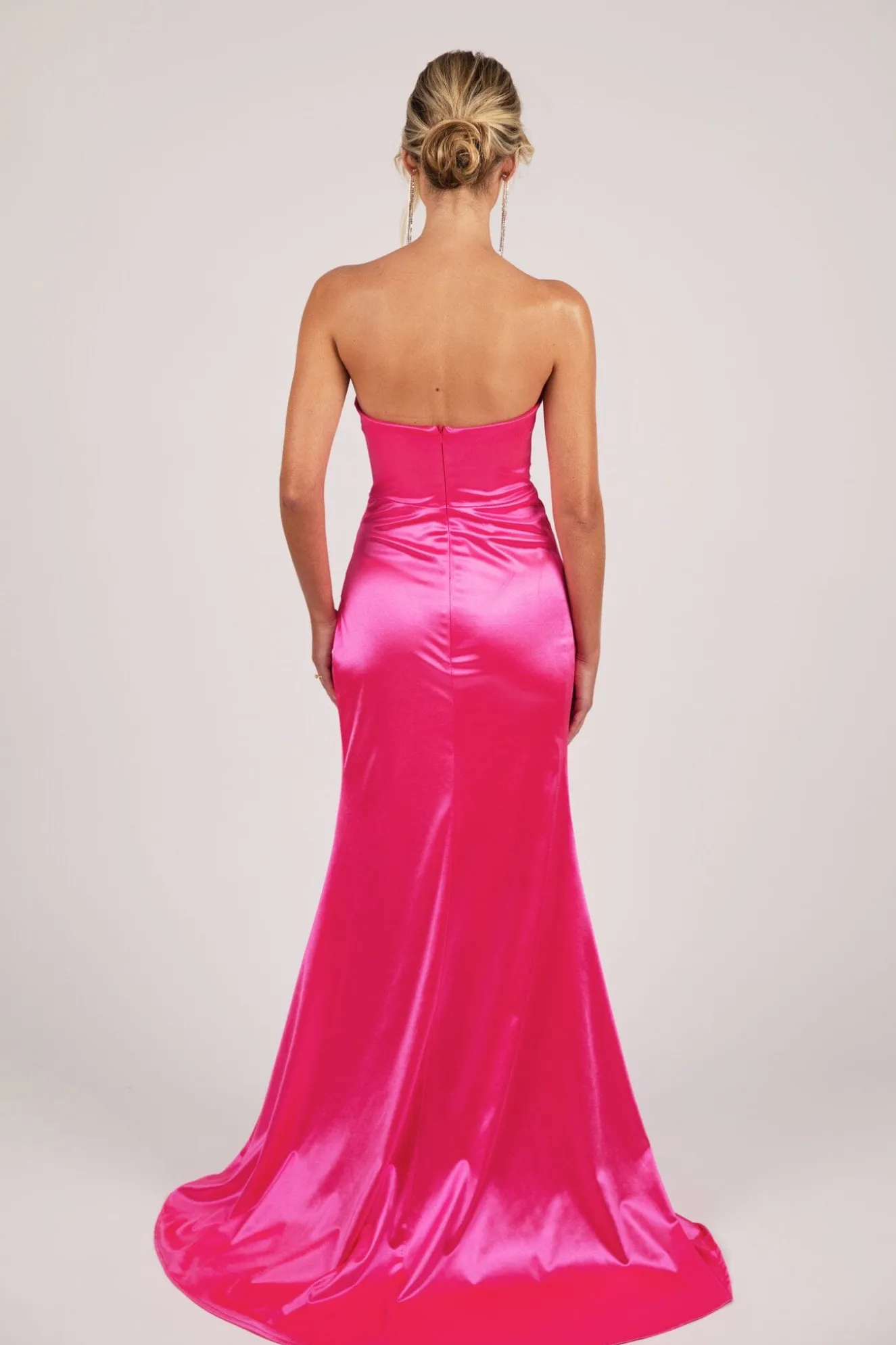 Zaria Gown - Hot Pink